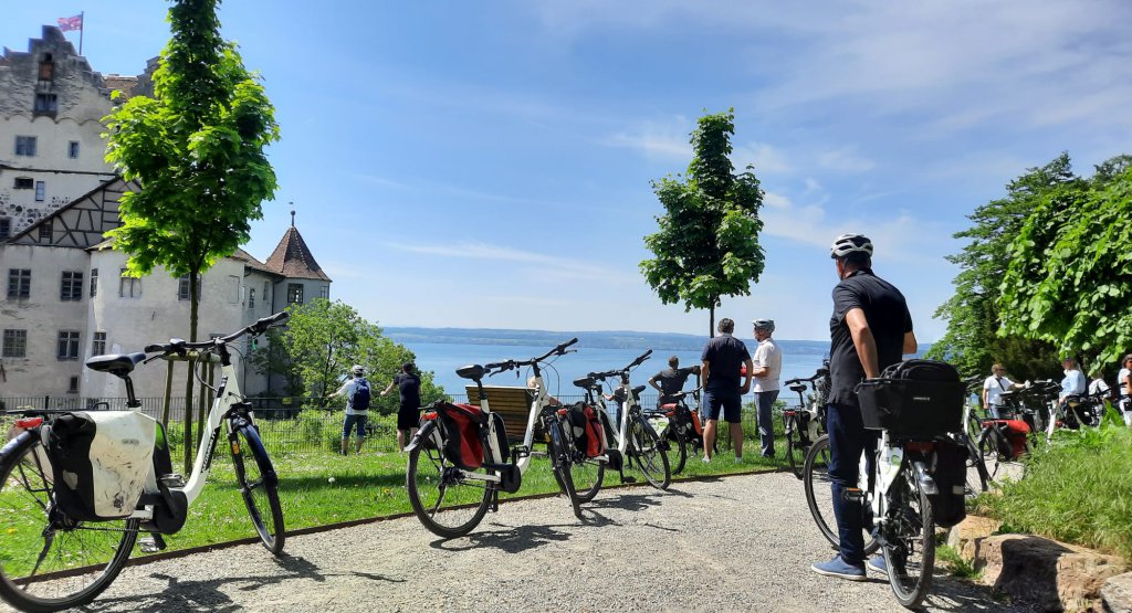E-Bike Tour auf Schloss Marbach